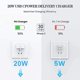 thumbnail image 3 of Carga-dor Para Iphone y iPad ORIGINAL, de 25w, Carga Rapida (Certificado MFI) Compatible con Iphone, ipad, Samsung, redmi etc OEM (CU-BO DE 25W), 3 of 5
