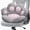 Gray, variant on Cat Paw Cushion Kawaii Office Desk Chair Cushion Comfy Plush Cat Paw Shape Gaming Chair Cushion Bear Cute Seat Cushion for Girl, Kawaii Room Bedroom Decorate 28"x 24" (Pink)