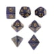 thumbnail image 1 of 7 Unids/set de Dados Numéricos Sunnimix para DND RPG Azul y negro, 1 of 8