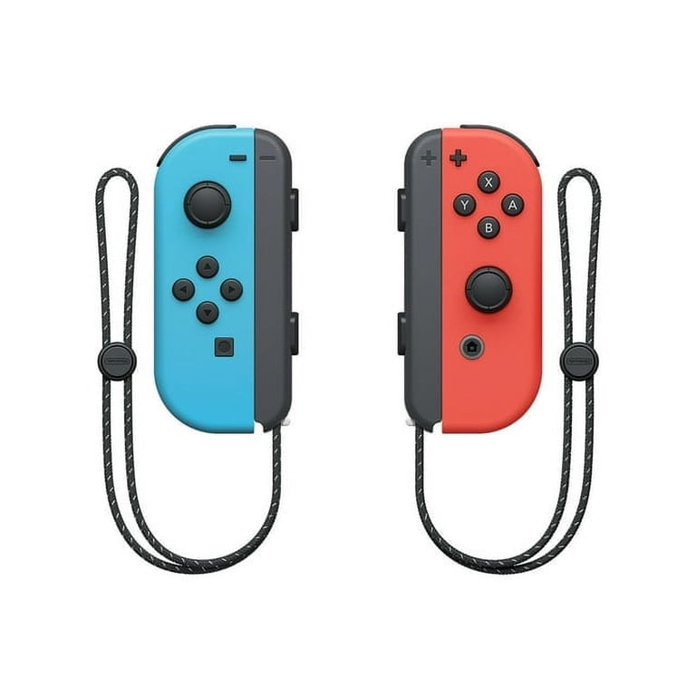 Restored Nintendo Switch OLED with Neon Red & Blue Joy-Con - US