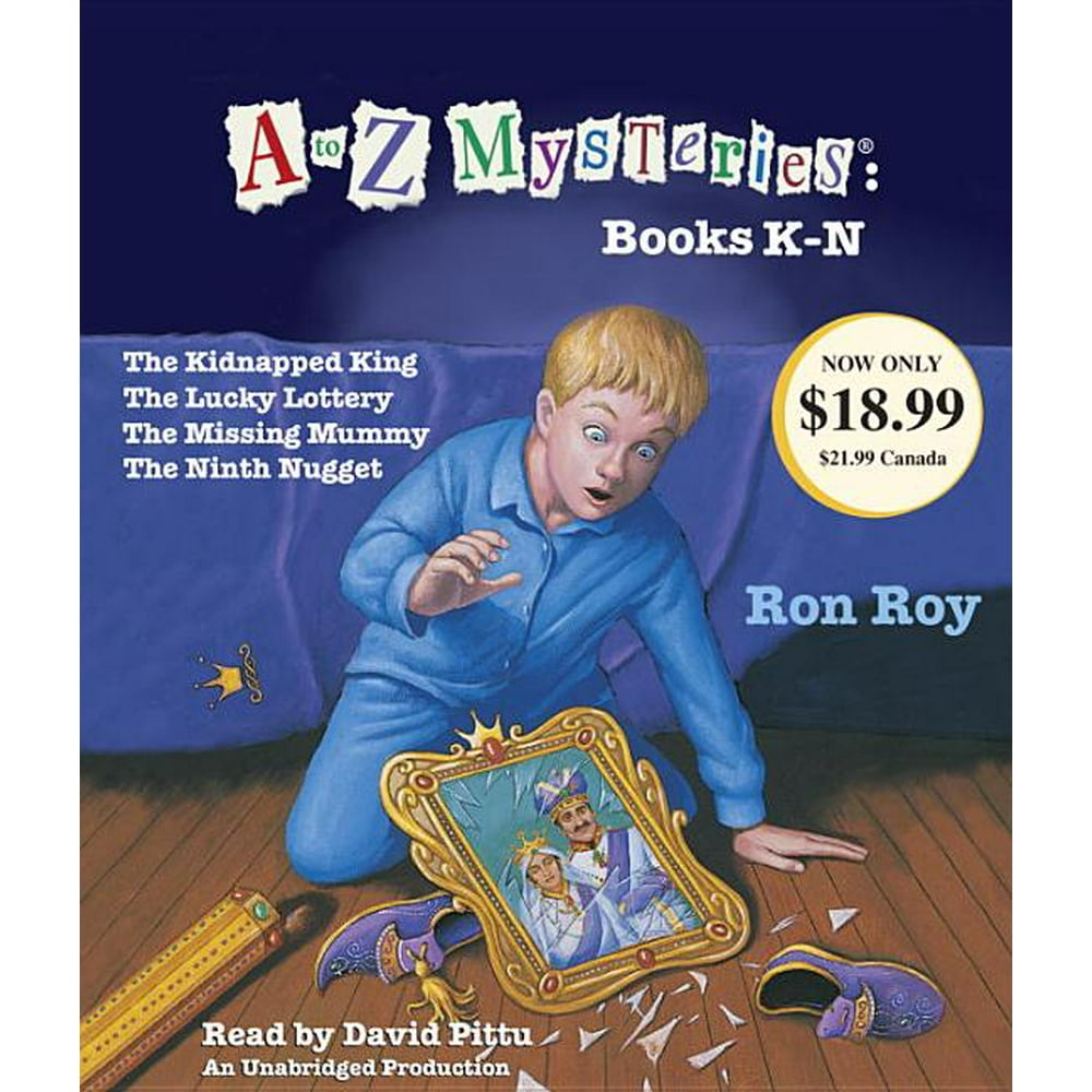 A to Z Mysteries Books KN The Kidnapped King; The Lucky Lottery