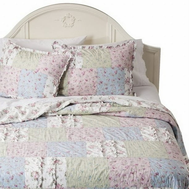 Simply Shabby Chic Pretty Ditsy Floral Patchwork Twin Bed Flower
