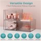 thumbnail image 5 of Sorbus Cajones Acrílicos Apilables - Organizadores de Maquillaje Transparentes para Tocador - 1 Contenedor de Plástico para Decoración, Organización de Baños, Suministros de Oficina, Debajo Del Lavabo, 5 of 6