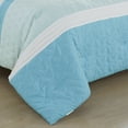 thumbnail image 3 of ESCA Bed in a Bag 9-Piece Anchors White Blue Coastal Comforter & Sheet Set - Cal King Size, 3 of 5