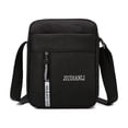 thumbnail image 1 of Wartleves Bolso escolar para hombre, tipo bandolera, con múltiples bolsillos, para el hombro, 1 unidad, 1 of 7