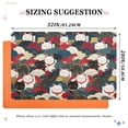 thumbnail image 6 of Yayeee Doormat for Inside 20"x32" Absorbent Low-Profile Washable Non-Slip Rubber Backed Entryway Rug, White Lucky Cat, 6 of 8