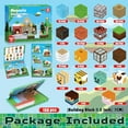 thumbnail image 6 of Annexfun 150PCS Magnetic Blocks - Magnetic Building Blocks, Magnet Cubes Toys Stacking, Build Forest World Set, STEM Montessori Sensory Toys for Kids Boys Girls Ages 3-5 6-8 Easter Birthday Gifts, 6 of 8