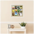 thumbnail image 2 of ArtToFrames Collage Photo Picture Frame with 12 - 3.5x5" Openings, Framed in White with Green Whisper and Black Mats (CDM-3966-227), 2 of 8
