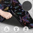 thumbnail image 3 of Pofeuu Lavender Flowers Print Car Foot Mat Set of 4 Pieces - All-Weather Full Set Floor Mats for Cars Trucks SUVs, 3 of 7