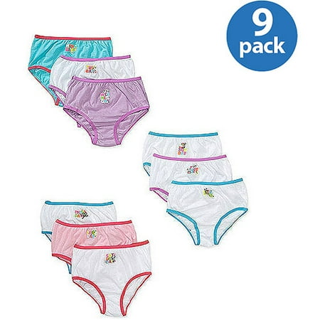 Faded Glory Girls Printed Brief Panties