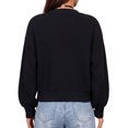thumbnail image 5 of Edvintorg Cropped Cardigan for Women Halloween V Neck Loose Casual Knit Sweater Lightweight Open Front Top Women Clothing Black S-XL, 5 of 8