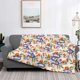 thumbnail image 2 of Fotbe Snake Manta de Franela con Estampado, Manta Ultrasuave para Cama, Sofá, Auto, Hipoalergénica y Antibolitas-40"x30", 2 of 6