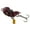 Dark Red, variant on 3.5CM/10G Metal Crab Spinner Blade Lure with Hook Long Casting Crab Bait with Rotating Sequin Spoon Spinnerbait Saltwater Freshwater Fishing Accessories