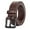 Coffee, variant on SUOSDEY Nickle Free Leather Belts for Men Black Belts for Jeans with Plastic Buckle