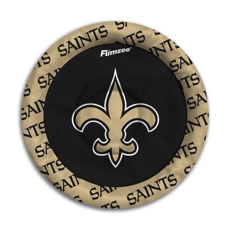 NFL New Orleans Saints Flimzee Bean-Bag Flying Disc YouTheFan