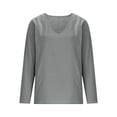 thumbnail image 4 of My Orders Lightweight Tops & Blouses Work Out Shirts Gym Loose Plus Women's Summer Tops, Tees & Blouses Women Summer Tops With Sleeves Plus Size Shirts for Women, 4 of 5