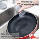 thumbnail image 4 of Cepillo dispensador de jabón para fregar palma con bandeja de goteo, cepillo de lavado para platos, ollas, sartenes, limpieza de fregadero, juego de soporte de almacenamiento para fregador de cocina, 4 of 5
