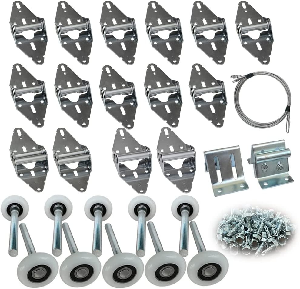 Surpass Garage Door Roller/Hinge/Top Bracket/Wire Rope (for 7' Height
