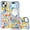Colorful Watercolor Floral, variant on For iPhone 15 Beautiful Magnetic Hybrid IMD Design Case - Red Cherries