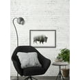 thumbnail image 3 of Marmont Hill Angry Bison Framed Wall Art, 16" x 24", 3 of 6