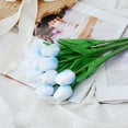 thumbnail image 2 of ReTeiv Artificial Flowers for Decoration 10PC Artificial Fake Flowers Bouquet Floral Wedding Bouquet Party Home Decor, 2 of 4