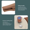 thumbnail image 3 of Stovetop Pressure Cooker, Pressure Cooker Safe 3L Efficient Cooking  for Kitchen Style 1,Style 2, 3 of 7