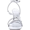 thumbnail image 3 of Marc Fisher LTD Womens Edalyn Strappy Metallic Ankle Strap, 3 of 3
