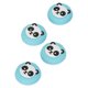 thumbnail image 4 of Lot de 4 capuchons de pouce multifonctions en silicone pour manette PS5, bleu, 4 of 4