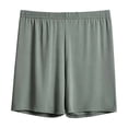 thumbnail image 2 of Bixock Women Pajamas Shorts Loungewear Shorts Sleep Shorts Elastic Waist Loose Soft Stretchy Daily Indoor Homewear Sleepwear Base Layer Trousers Women Clothings, 2 of 5
