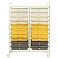 thumbnail image 5 of Topbuy 20-Drawer Rolling Trolley Mobile Storage Cart Tools Scrapbook Paper Organizer, 5 of 6