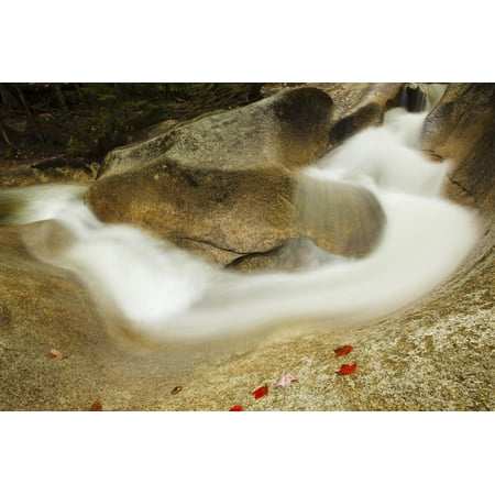 Art Sculptures Near Me Sculptured Rocks Near the Basin in New Hampshire's Franconia Notch SP Print Wall Art By Jerry & Marcy Monkman ()