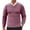 Pink, variant on Jalioing V Neck Knit Tops for Men Casual Dressy Long Sleeve Solid Sweaters Fall Winter Fashion Pullover Sweater