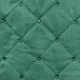 thumbnail image 4 of Vickerman 52" Green Quilt Stitch Jewel Christmas Tree skirt, 4 of 5