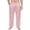 Pink-1, variant on Mens Metallic Shiny Pants Elastic Waistband Wide Leg Trousers with Drawstring Pockets Dance Party Stage Performance Pants