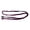 Black/Pink, variant on Showman 7' Long Braided Nylon Barrel Reins w/ Easy Grip Knots (Green/White)