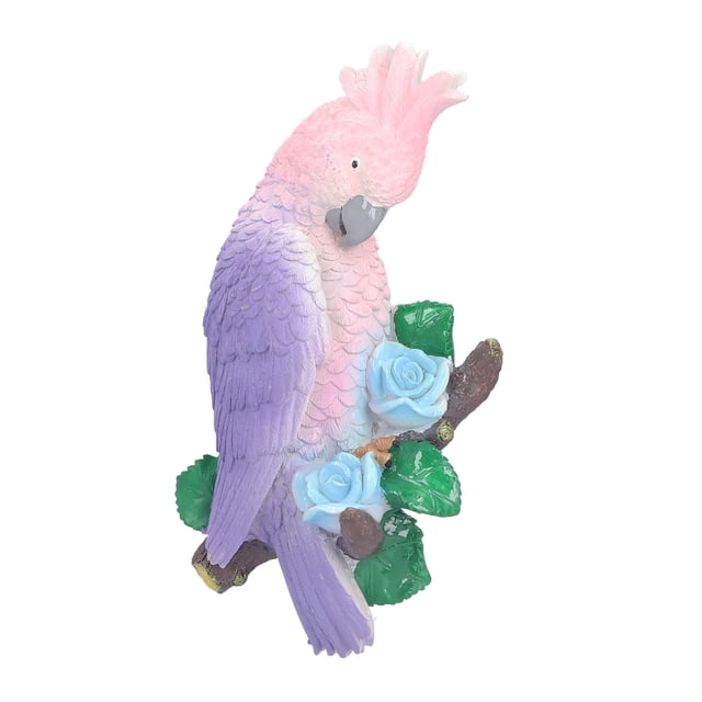 Pájaro artificial de apariencia exquisita, mano de obra fina, adornos de jardín respetuosos con el medio ambiente