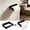 A, variant on Lypsnake Wall Mount Toilet Paper Holder, Matte Black Iron Curved Bracket Retractable Spring Spindle,Standard Tissue Rolls for Home RV Farm Public Wash Tissue Use