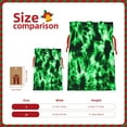 thumbnail image 3 of Pofeuu Green Tie Dye Print Burlap Bags with Drawstrings Drawstring Gift Bags Pouch Bag for Thankgiving Birthday Party Gift Wrapping Treats and Party Favors-Medium, 3 of 9