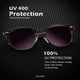 thumbnail image 2 of Gafas de sol KALIYADI polarizadas semisin montura que bloquean los rayos UV, 2 of 5