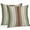 Green, variant on Throw Pillow Covers 26x26 Inch Set of 2, Sage Green Waterproof Outdoor Pillow Covers, Farmhouse Wood Grain Vintage Brown Striped Decorative Cushion Pillowcases for Couch, Sofa, Bed, Garden, Patio