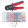 thumbnail image 3 of Kit De Herramientas Para Prensar Virola, Juego De Alicates Para Prensar Virola Cobre+PVC+acero Al Carbono Portátil 1800 Piezas 23-7AWG Para El Hogar, 3 of 7