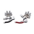 2Pcs Car Battery Terminal Connector Clamp Quick Release Adjust