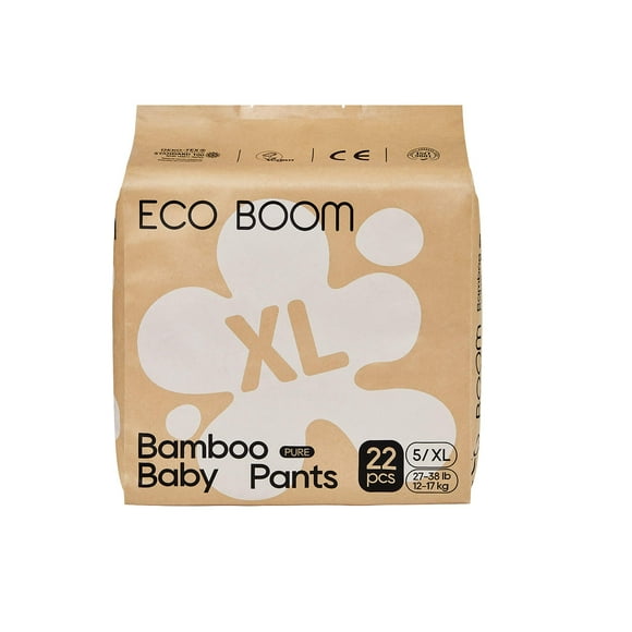 Pantalones de entrenamiento ECO BOOM para niños pequeños, hipoalergénicos, talla 5