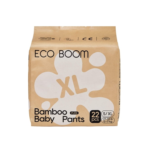 Pantalones de entrenamiento ECO BOOM para niños pequeños, hipoalergénicos, talla 5