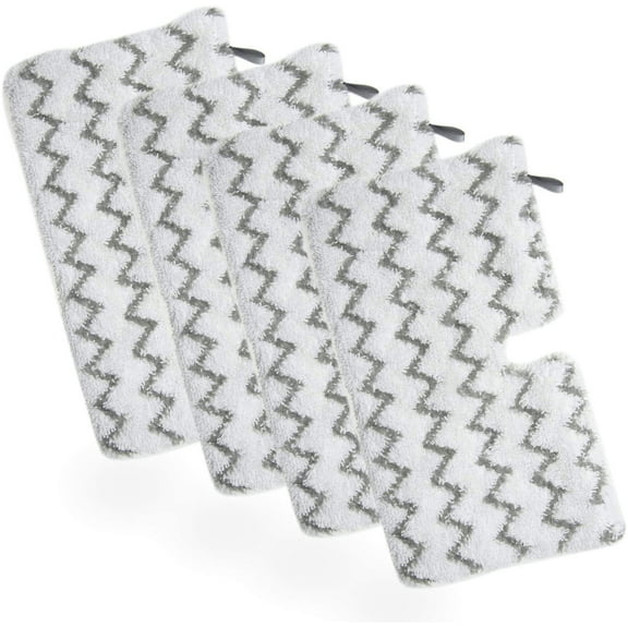 PUROSUR Replacement Steam Mop Pads for Shark S3500 Series, 4 Pack, 7.09x6.3 inches