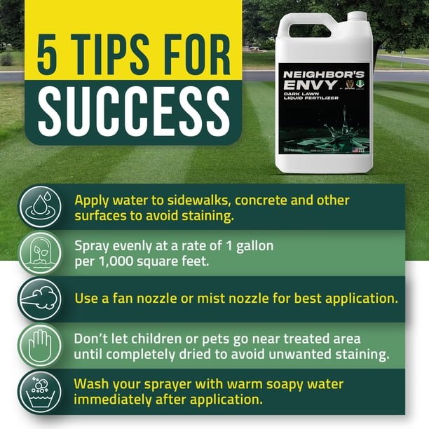 PetraMax Neighbors Envy Grass Lawn & Garden Fertilizer, 2.5 Gallon