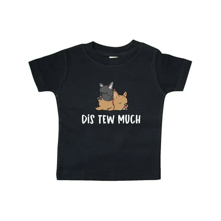 

Inktastic Napping Dis Tew Much Frenchies Gift Baby Boy or Baby Girl T-Shirt