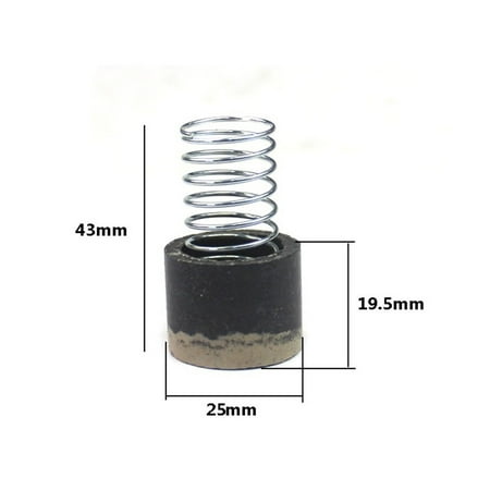 

BCLONG Foot Protector Rubber Seal Pads Spring Set for Air Compressor Type 65/90/95/105