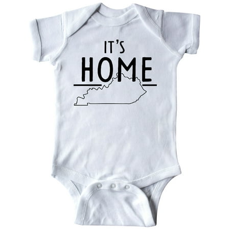 

Inktastic It s Home- State of Kentucky Outline Gift Baby Boy or Baby Girl Bodysuit