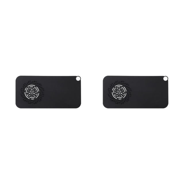 Kearding Colector de pelo para baño, tapa de drenaje de suelo de sellado antiolor de silicona para baño, filtro de filtro de tapón de agua Type1 NO1